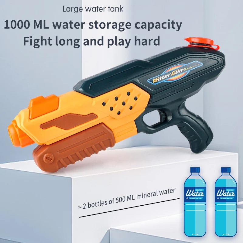 Summer Water Gun - Powerful Large Capacity Pool Toy for Kids