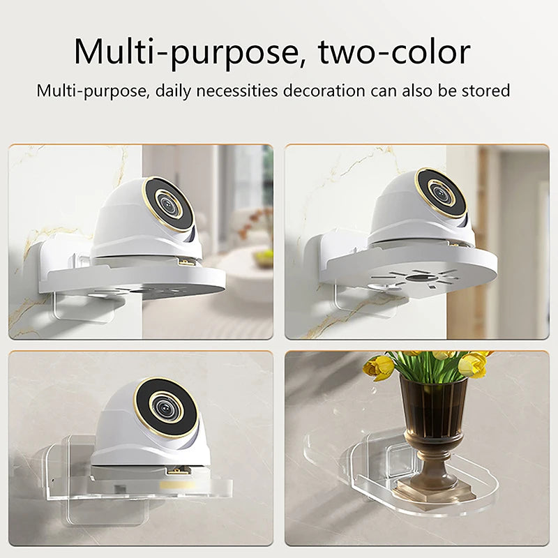 Punch-Free Wall Mount Bracket Security Camera