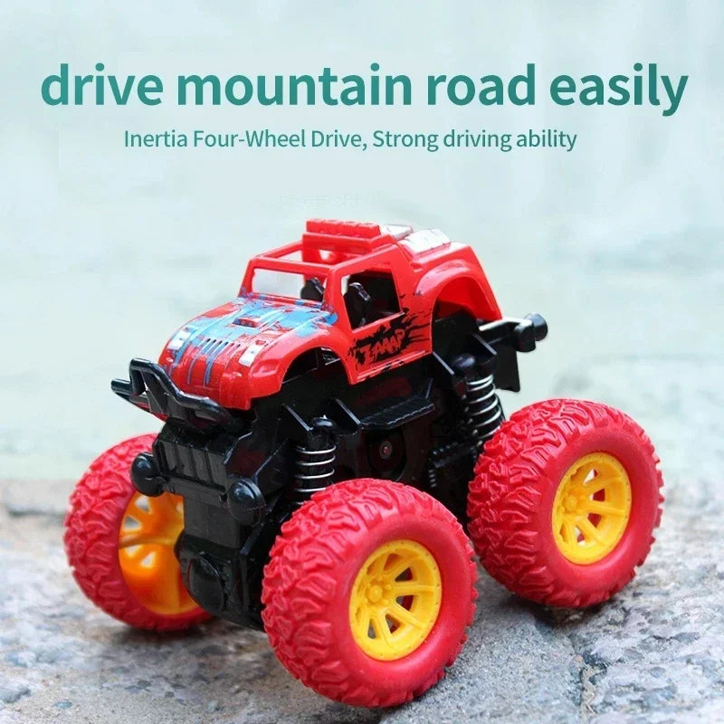 Off-Road Car Toys Inertial Four-Wheel Drive Stunt Vehicles