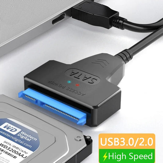 SATA to USB 3.0 Cable for 2.5 Inch Drive Up to 6 Gbps