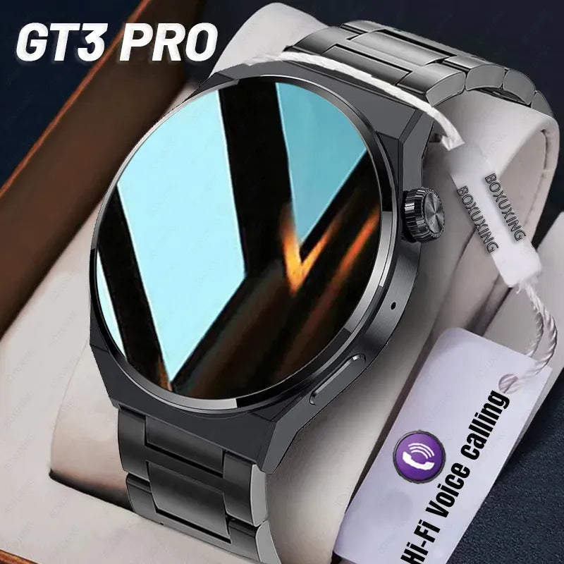 Huawei Xiaomi GT3 Pro SmartWatch AMOLED HD Screen Waterproof 2024