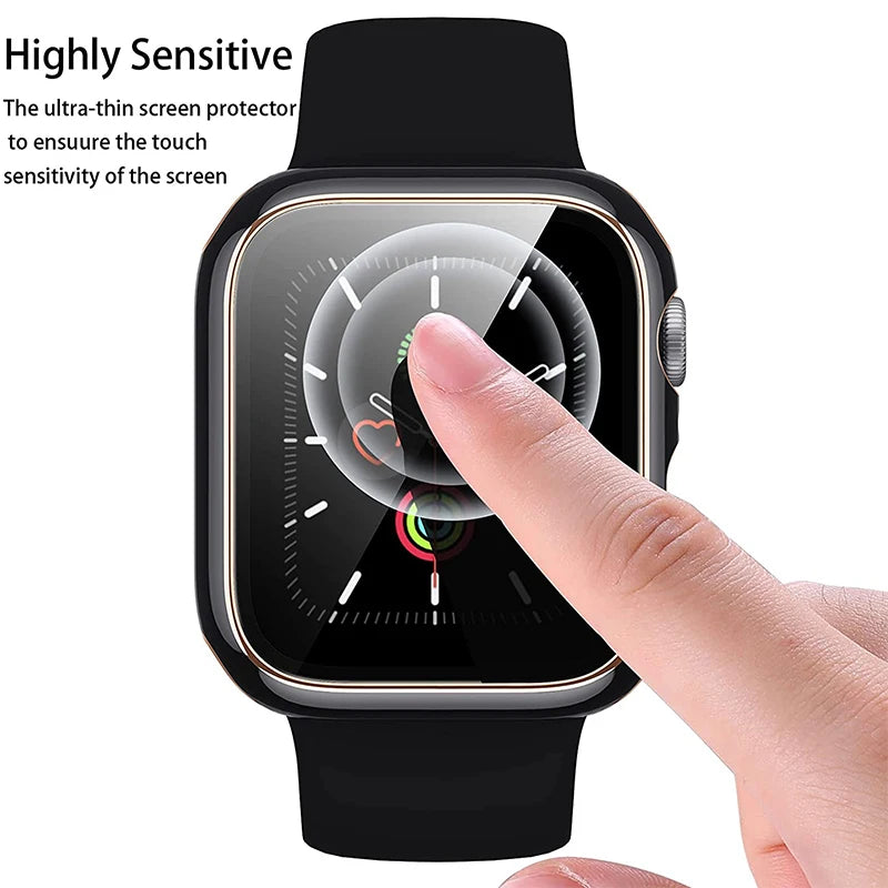 Watch Case Accessories for Apple Watch 45mm 41mm 44mm 40mm 42mm