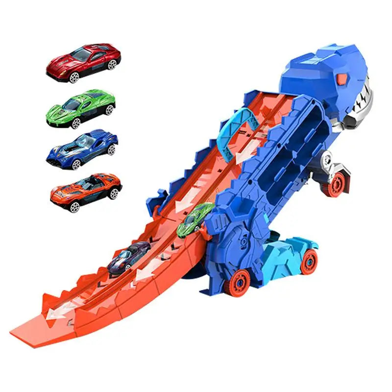 Cool Dino Car Transformed Toys Safe Holiday Gift for Kids