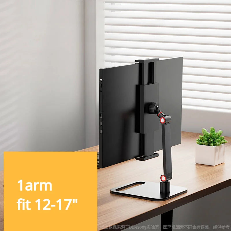 Universal Metal Stand for 16-Inch Portable Monitors