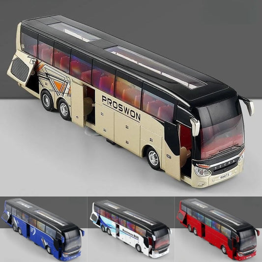 Luxury Setra Toy Bus Diecast Model with Sound & Light