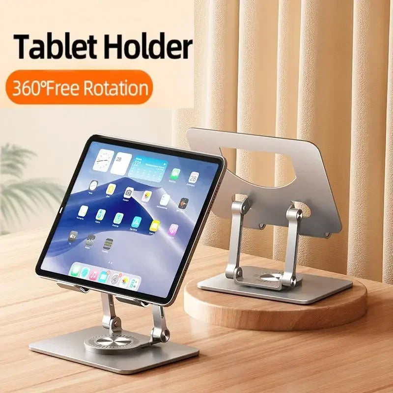 360° Rotatable Tablet Stand Adjustable Foldable Holder