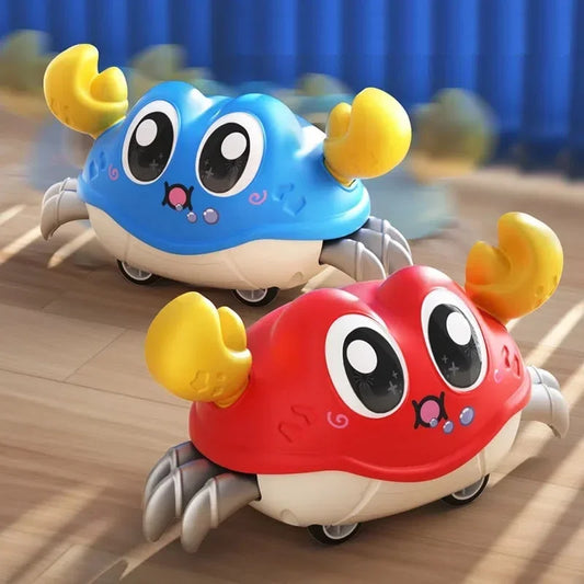 Interactive Crawling Crab Toys for Infant Sensory Development