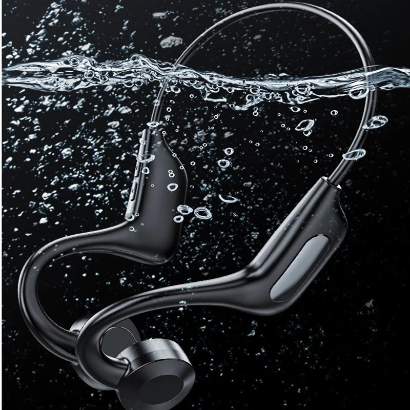 Wireless Earphones Neckband Sport Headset with MP3 Player