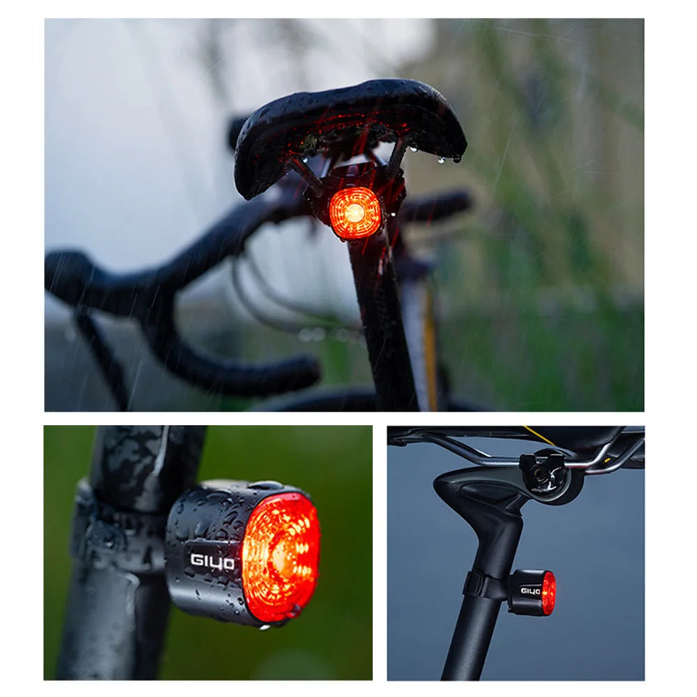 Bicycle Front Rear Light Set USB Charge MTB LED Waterproof