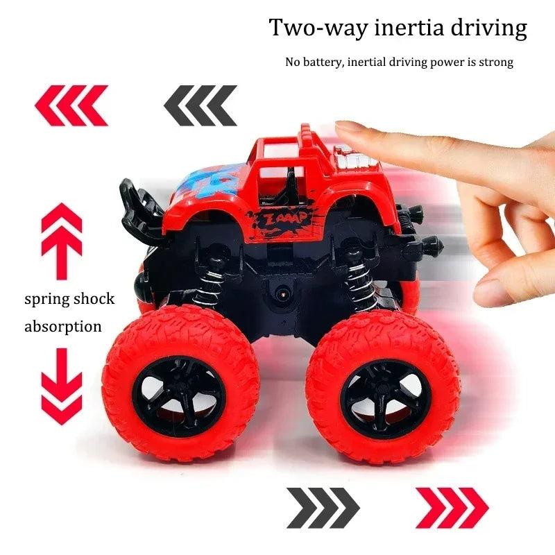 Off-Road Car Toys Inertial Four-Wheel Drive Stunt Vehicles