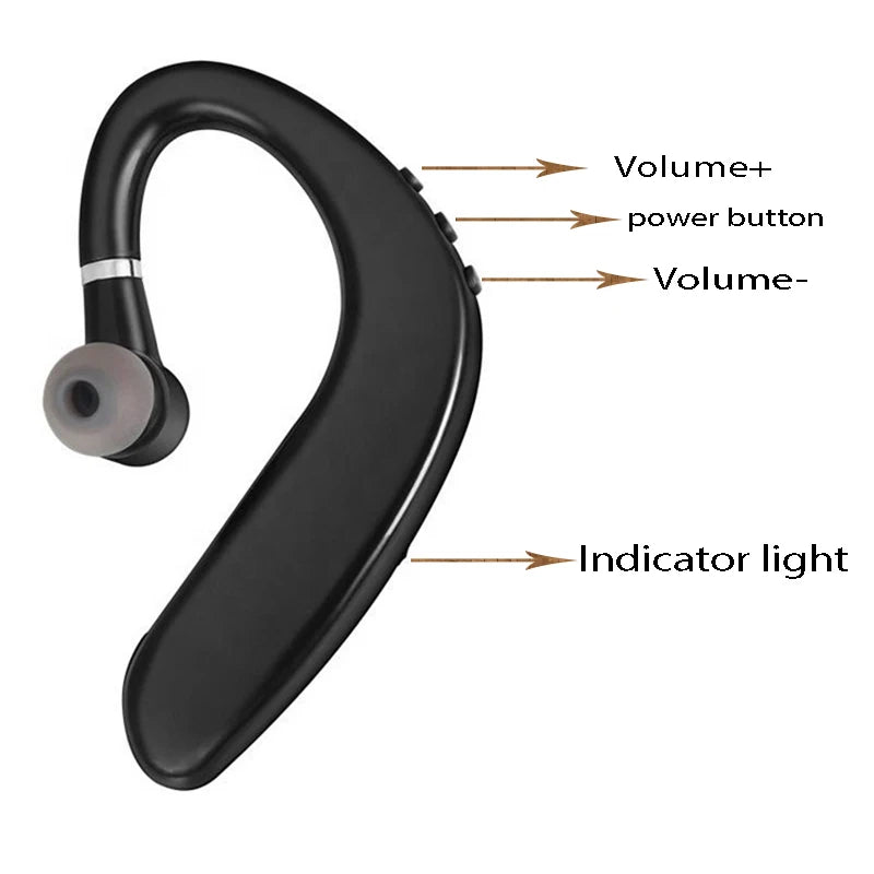 S109 Wireless Headphones In-Ear with Mic, Noise Cancelling