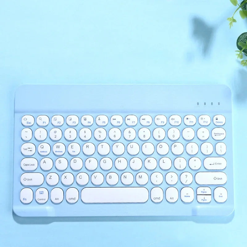 Ultra Thin Wireless Keyboard Mouse for iPad Pro Xiaomi Samsung