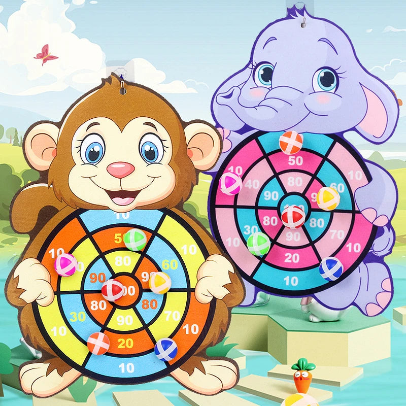 Educational Dart Board Toys for Kids - Indoor & Outdoor Fun