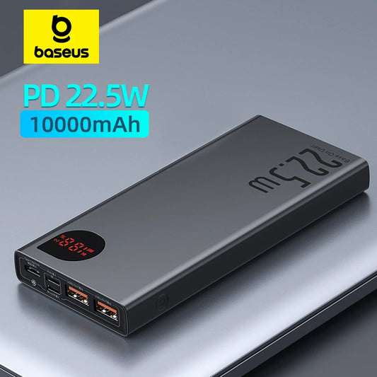 Baseus 10000mAh Powerbank 22.5W PD Fast Charging Portable