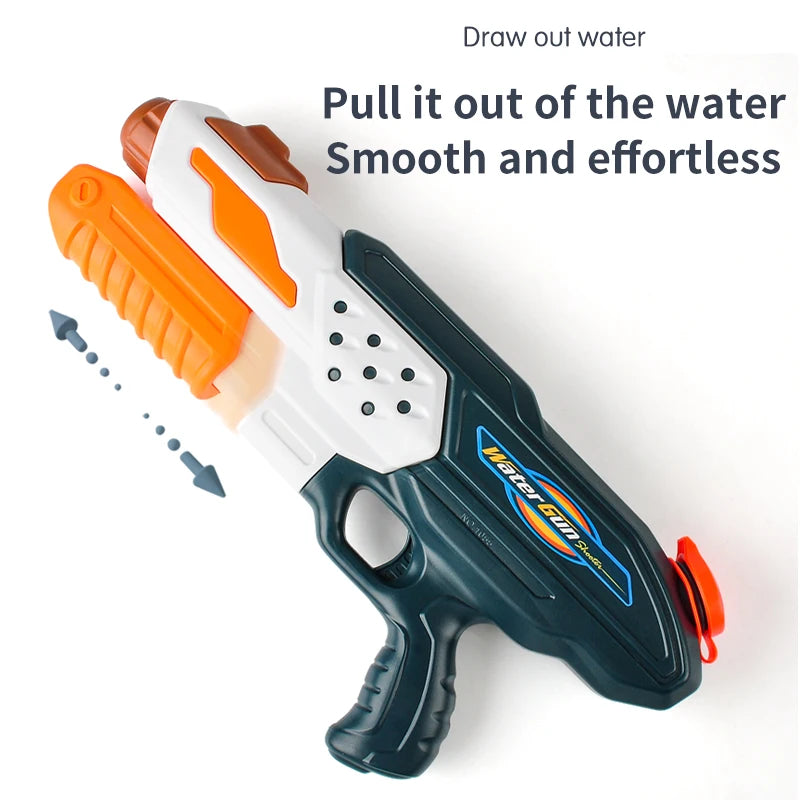 Summer Water Gun - Powerful Large Capacity Pool Toy for Kids